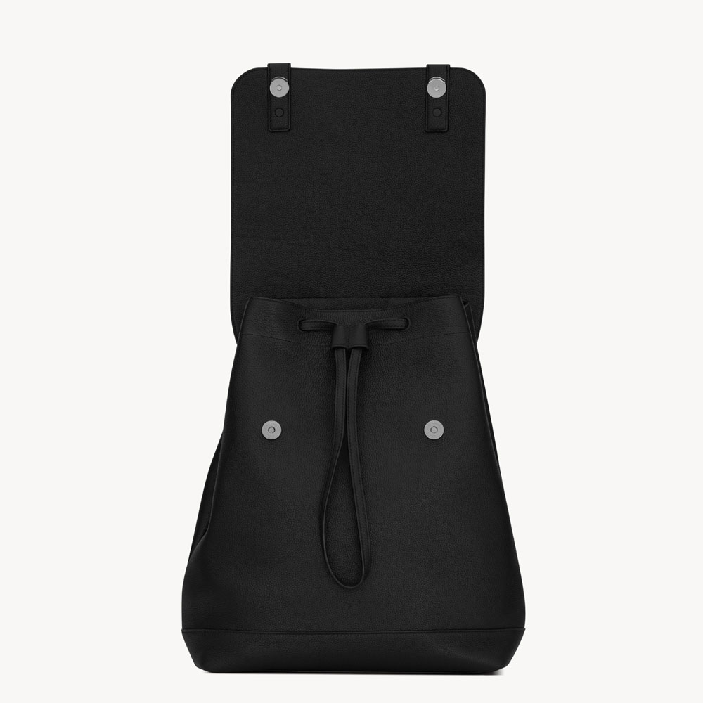 YSL Sac De Jour Backpack In Grained Leather In Black 480585 DTI0Z 1000: Image 4