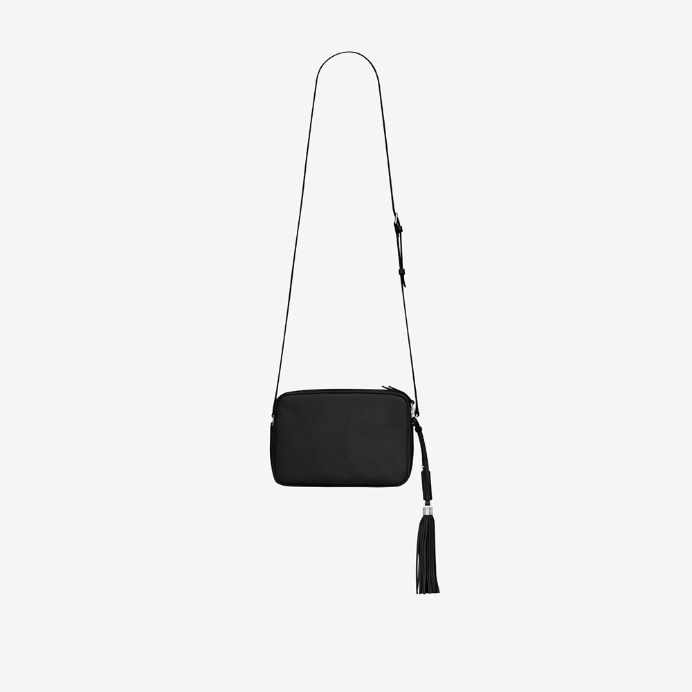 YSL Lou Camera Bag In Smooth Leather 520533 D4066 1000: Image 2