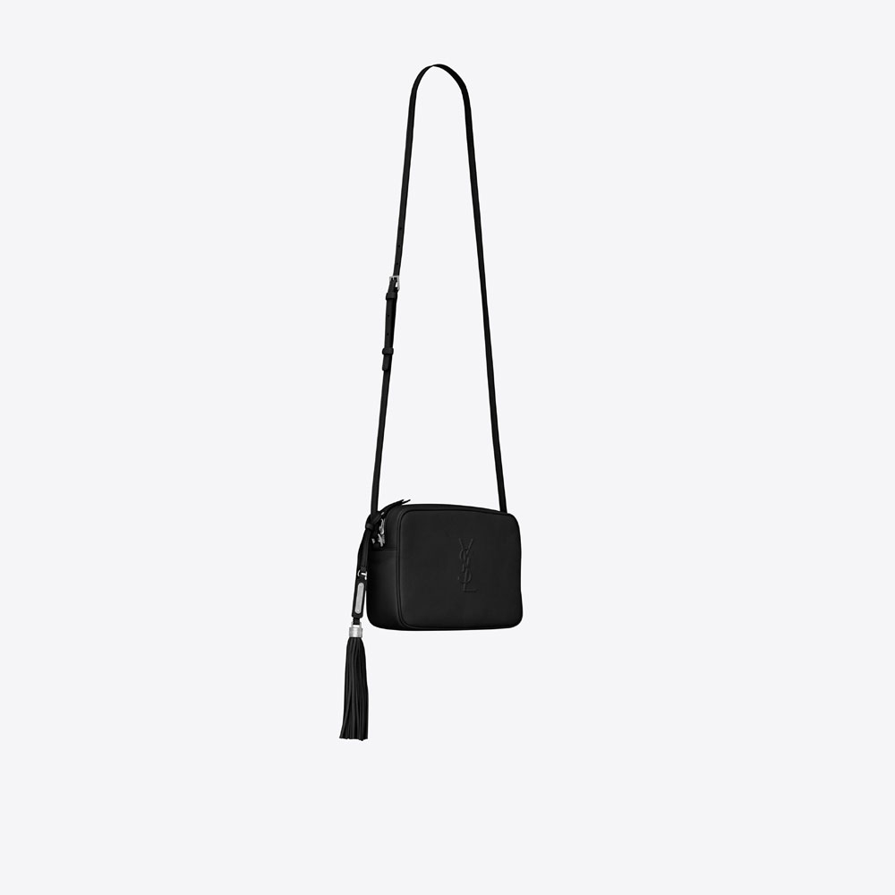 YSL Lou Camera Bag In Smooth Leather 520533 D4066 1000: Image 4