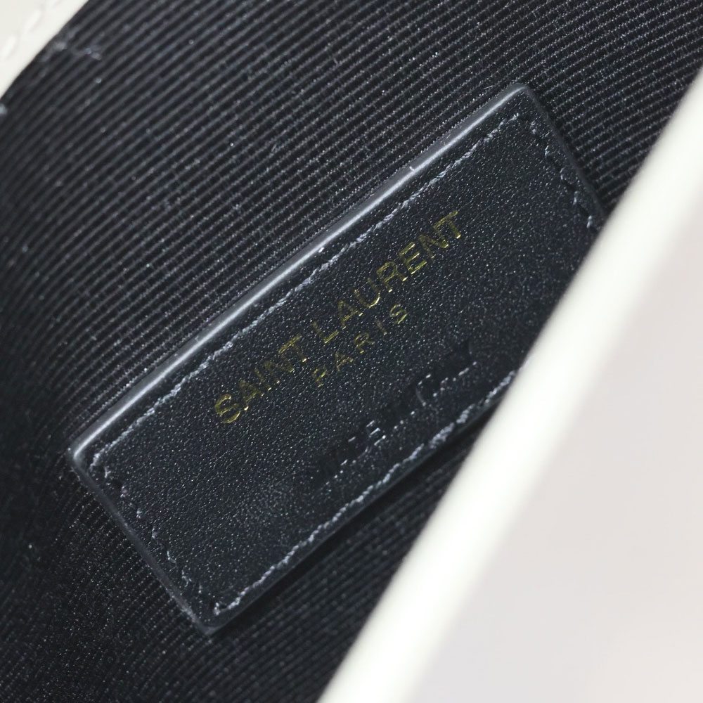 YSL Uptown Pouch Grain de Poudre Leather 565739 1GF0J 9207: Image 4