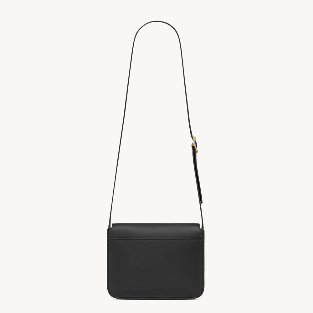 YSL Niki Satchel In Leather In Black 718556 AAD39 1000: Image 2