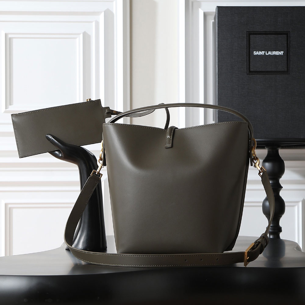 YSL Le 37 In Shiny Leather 742828 2R20W 1997: Image 3