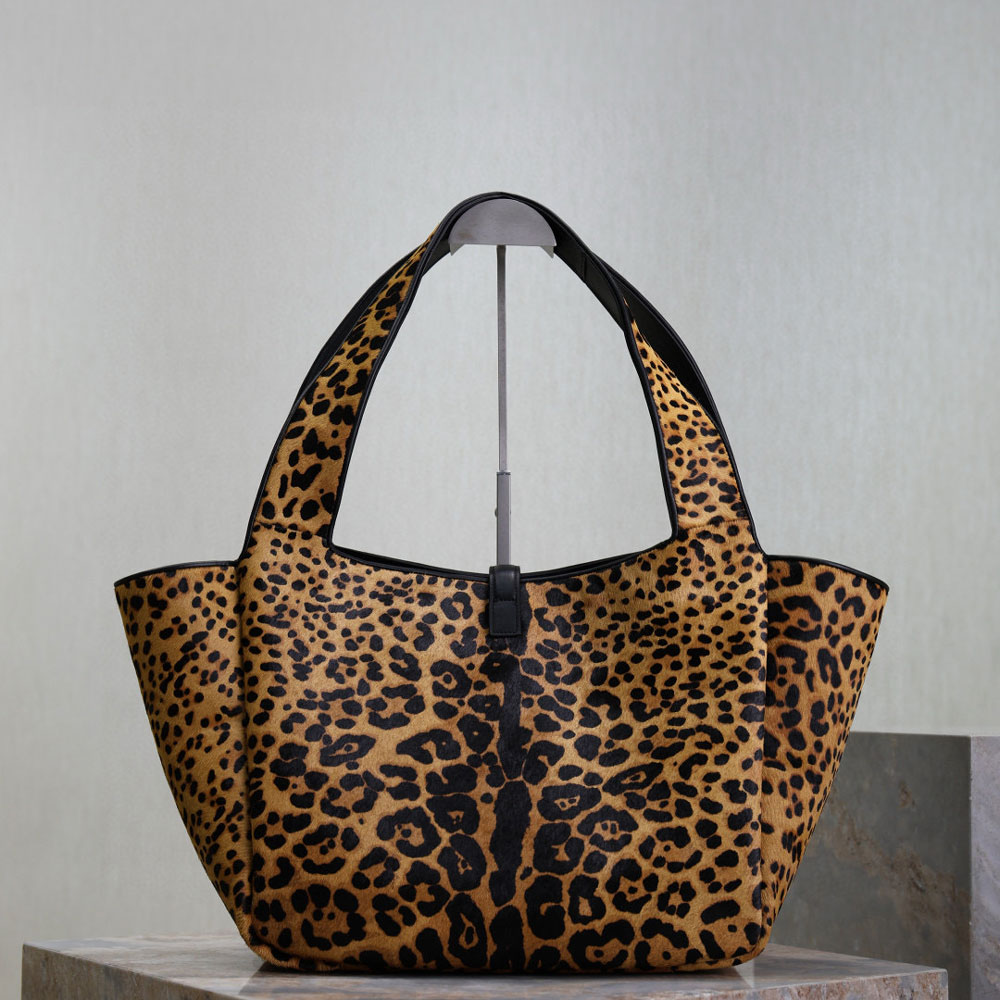 YSL Le 5 A 7 Bea In Pony Hair Leather in Brown 763435 AAD0N 2063: Image 2