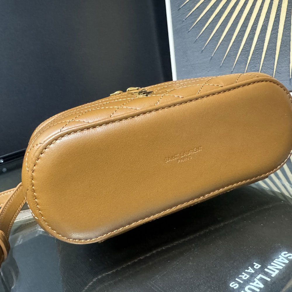YSL Gaby Vanity Bag In Lambskin in Brown 766731 1EL07 2536: Image 4