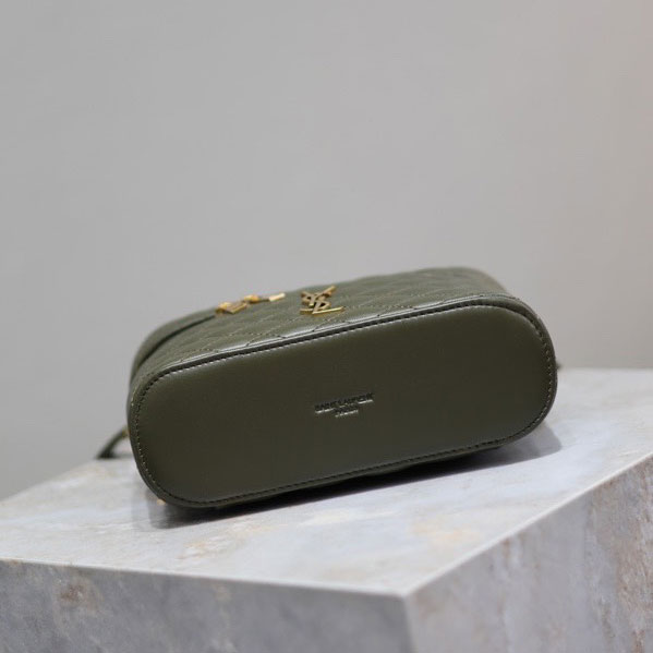 YSL Gaby Vanity Bag In Lambskin in Green 766731 1EL07 3189: Image 4