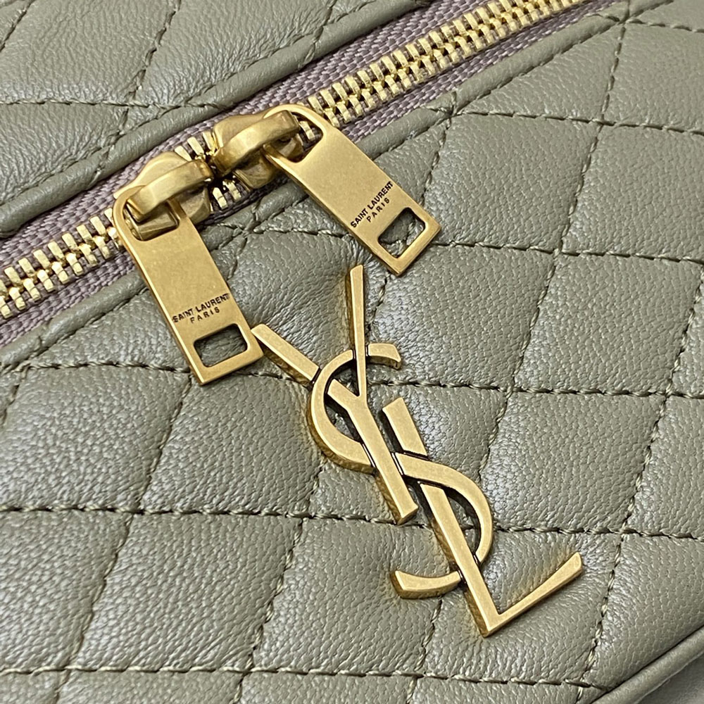 YSL Gaby Vanity Bag In Lambskin in Green 766731 1EL07 3798: Image 4