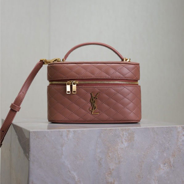 YSL Gaby Vanity Bag In Lambskin in Brown 766731 1EL07 5922: Image 1