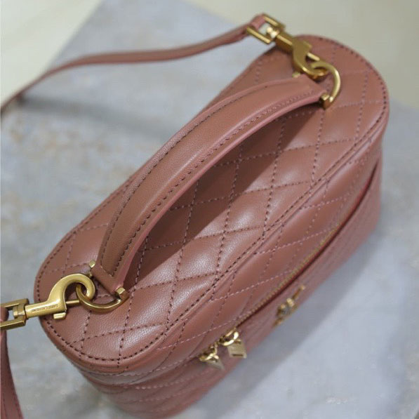 YSL Gaby Vanity Bag In Lambskin in Brown 766731 1EL07 5922: Image 2