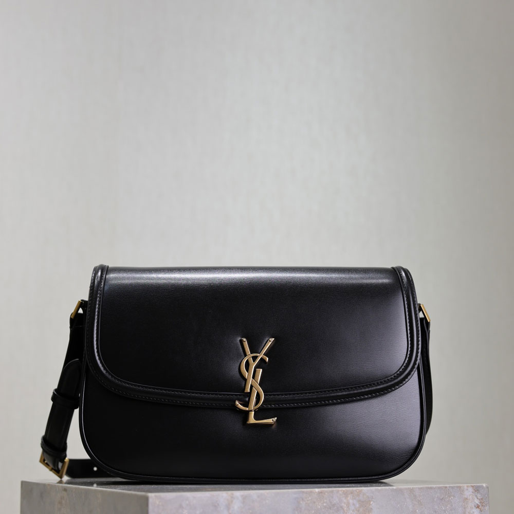 YSL Solferino Large In Box Saint Laurent in Black 832332 0SX0W 1000: Image 1