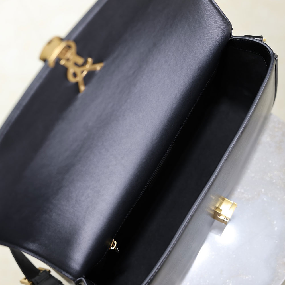 YSL Solferino Large In Box Saint Laurent in Black 832332 0SX0W 1000: Image 4