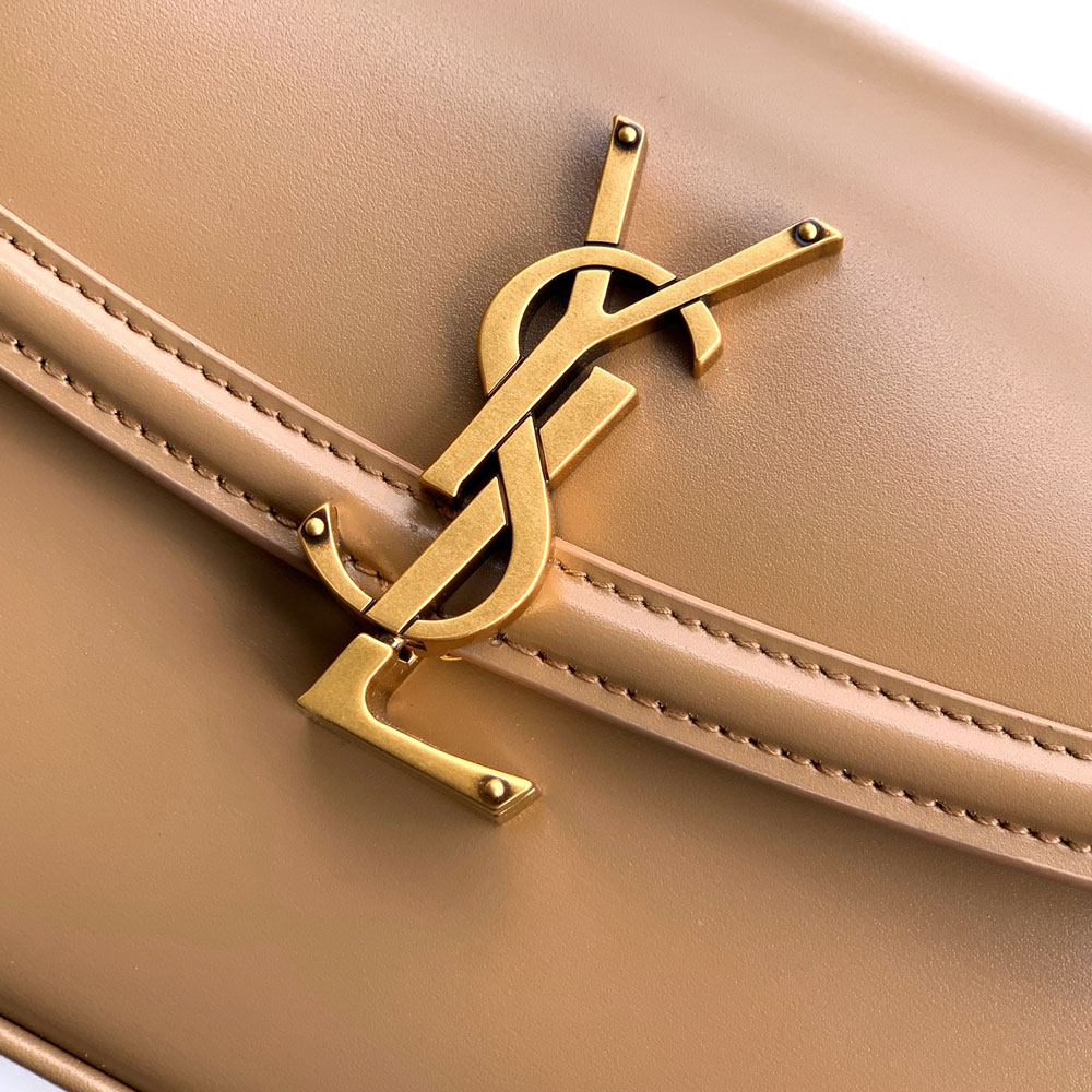 YSL Solferino Mini In Box Saint Laurent in Brown 843524 0SX0W 2637: Image 4