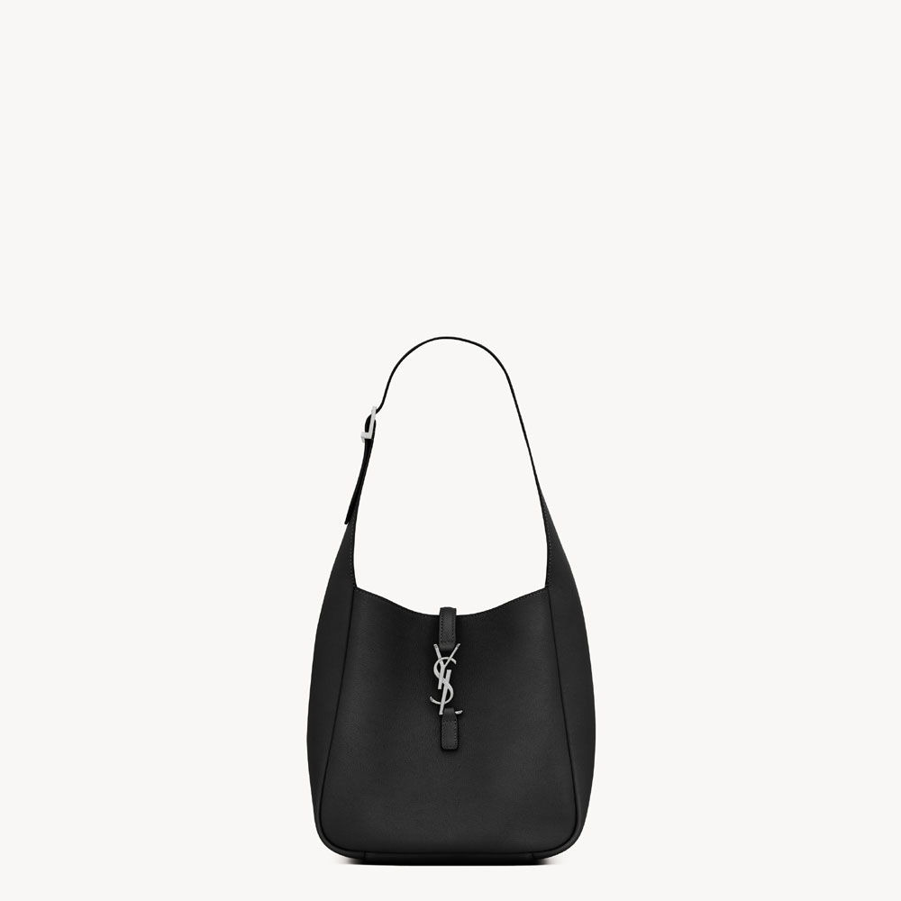 YSL Le 5 a 7 Supple Small In Grained Leather In Black 850533 AACQG 1000: Image 1