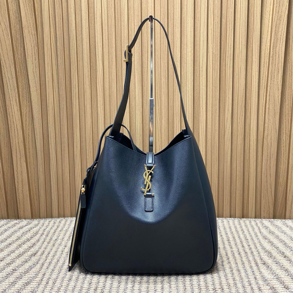 YSL Le 5 A 7 Supple Large In Grained Leather 850545 AADN9 1000: Image 1