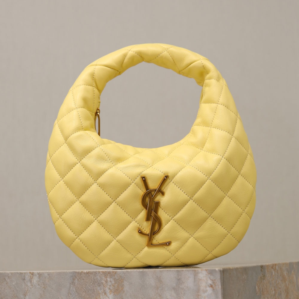 YSL ICARINO in yellow quilted nappa 851689 AAANG 7555: Image 1