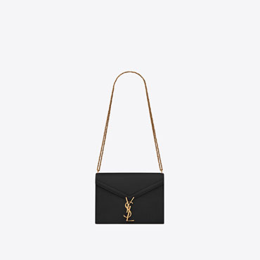 YSL CASSANDRA Monogram Clasp Bag In Grain De Poudre 532750 BOWNW 1048