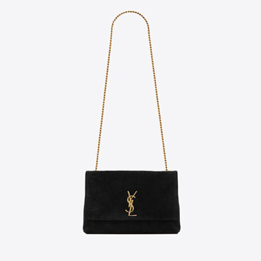 YSL Kate Medium Reversible In Suede And Smooth Leather 553804 0UD7W 1000