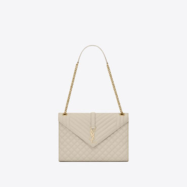 YSL Envelope Large Bag In Mix Matelasse 600166 BOW91 9207