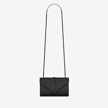 YSL Envelope Small Bag In Mix Matelasse Grain De Poudre 600195 BOW98 1000