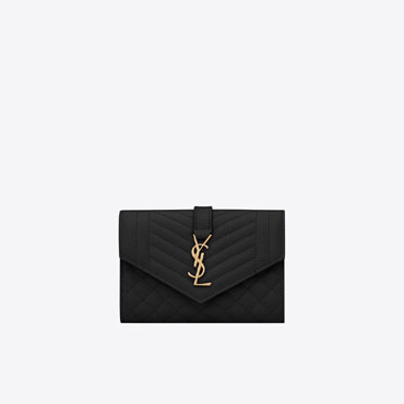 YSL Envelope Small Envelope Wallet In Mix Matelasse Leather 651026 BOW91 1000