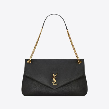 YSL Calypso Large In Grained Lambskin 777399 AACYT 1000