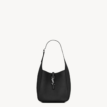 YSL Le 5 a 7 Supple Small In Grained Leather In Black 850533 AACQG 1000