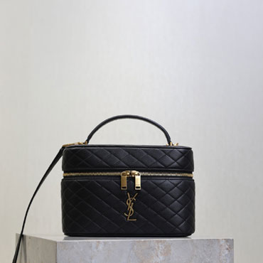 YSL Gaby Large Vanity Bag In Lambskin in Black 851572 1EL07 1000
