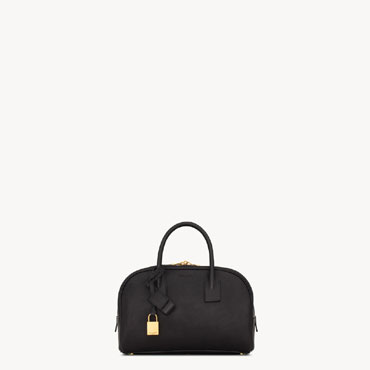 YSL Small Sac De Jour Boston In Grained Leather In Black 851694 AAFU5 1000