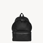 YSL City Backpack In Matte Leather In Black 534967 AAE8M 1000
