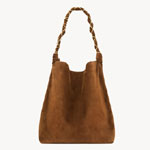 YSL Amalia In Suede In Brown 834750 1U80W 2916