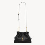 YSL Jamie Shoulder Pouch In Lambskin In Black 862712 AAB32 1000