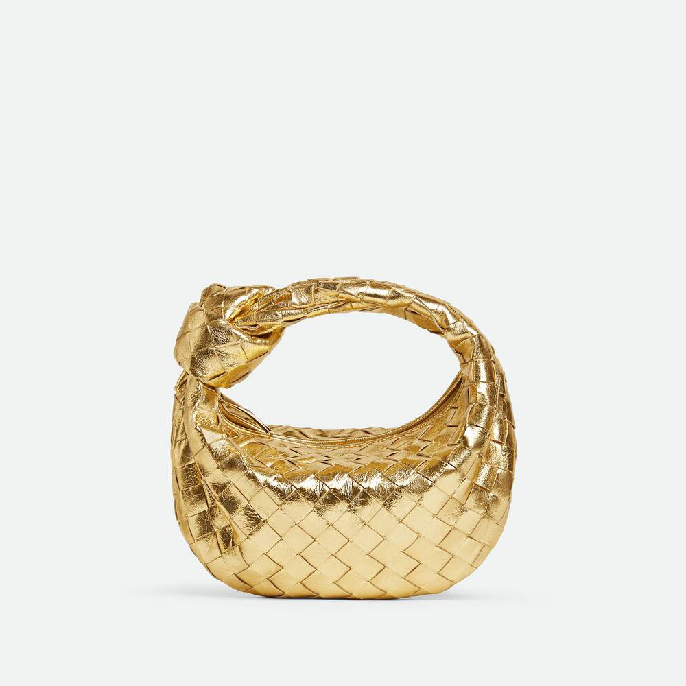 Bottega Veneta Mini Jodie in Gold 651876 V4P10 8922: Image 1