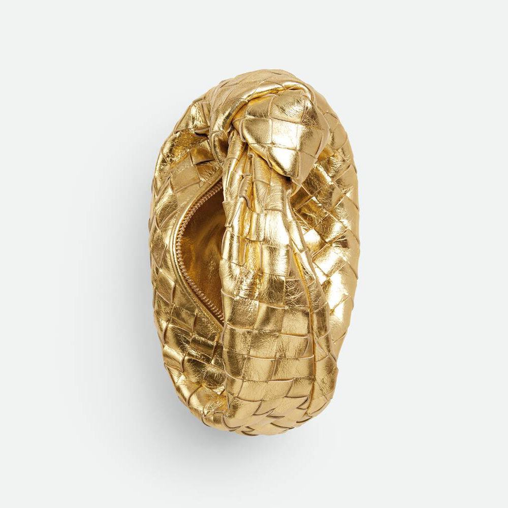 Bottega Veneta Mini Jodie in Gold 651876 V4P10 8922: Image 2