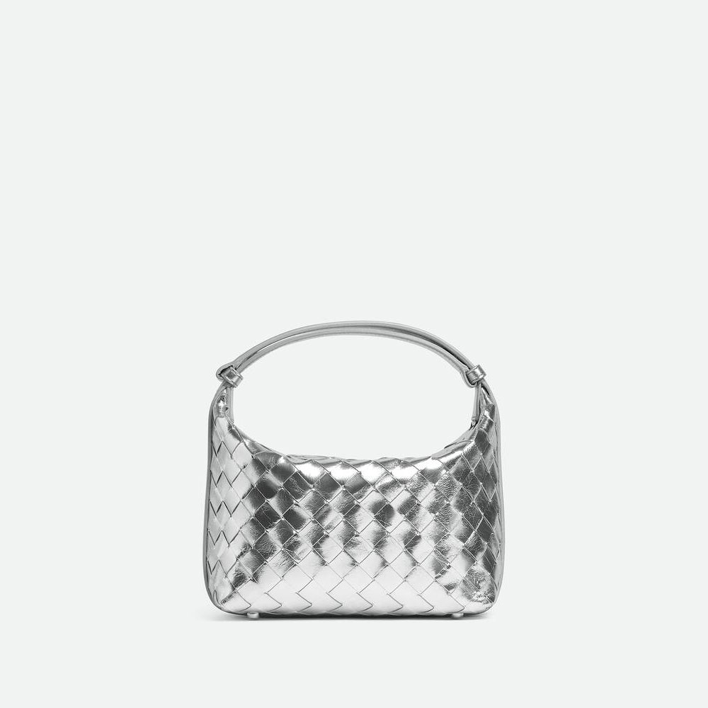 Bottega Veneta Wallace in Silver 754443 V4P11 8101: Image 1