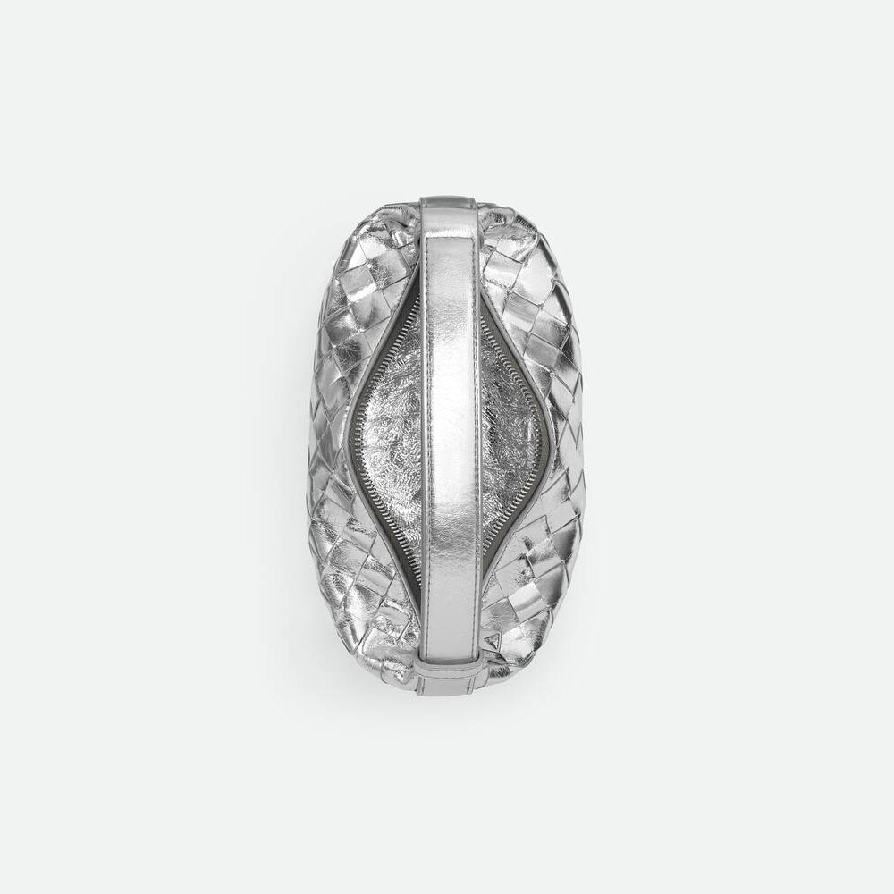 Bottega Veneta Wallace in Silver 754443 V4P11 8101: Image 2