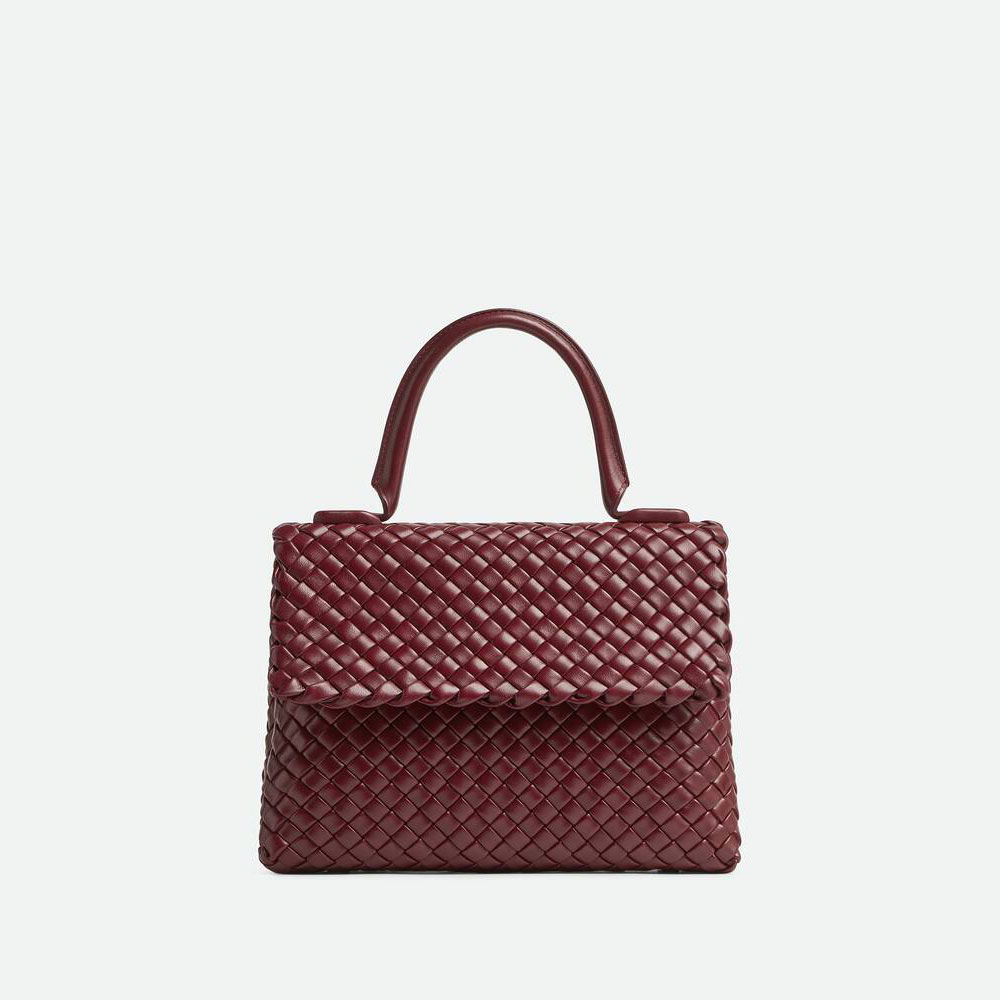 Bottega Veneta Patti Shoulder Bag in Cherry 776783 V3RG1 6413: Image 1