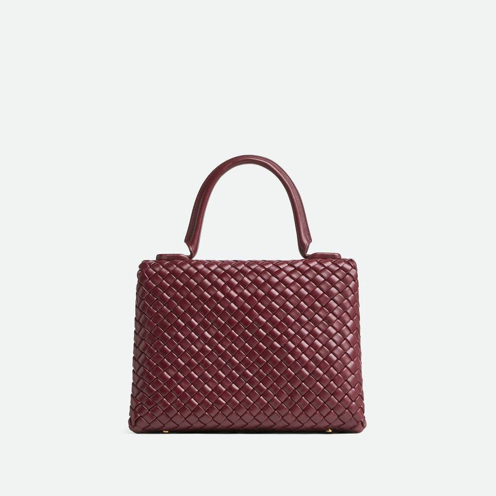 Bottega Veneta Patti Shoulder Bag in Cherry 776783 V3RG1 6413: Image 4