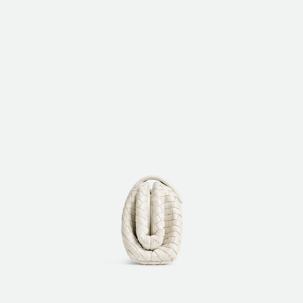 Bottega Veneta Small Lauren Bag 1980 in Chalk 804038 V4P61 9104: Image 3