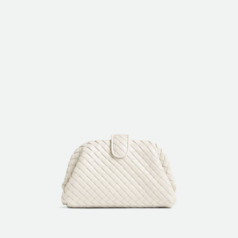 Bottega Veneta Small Lauren Bag 1980 in Chalk 804038 V4P61 9104: Image 4