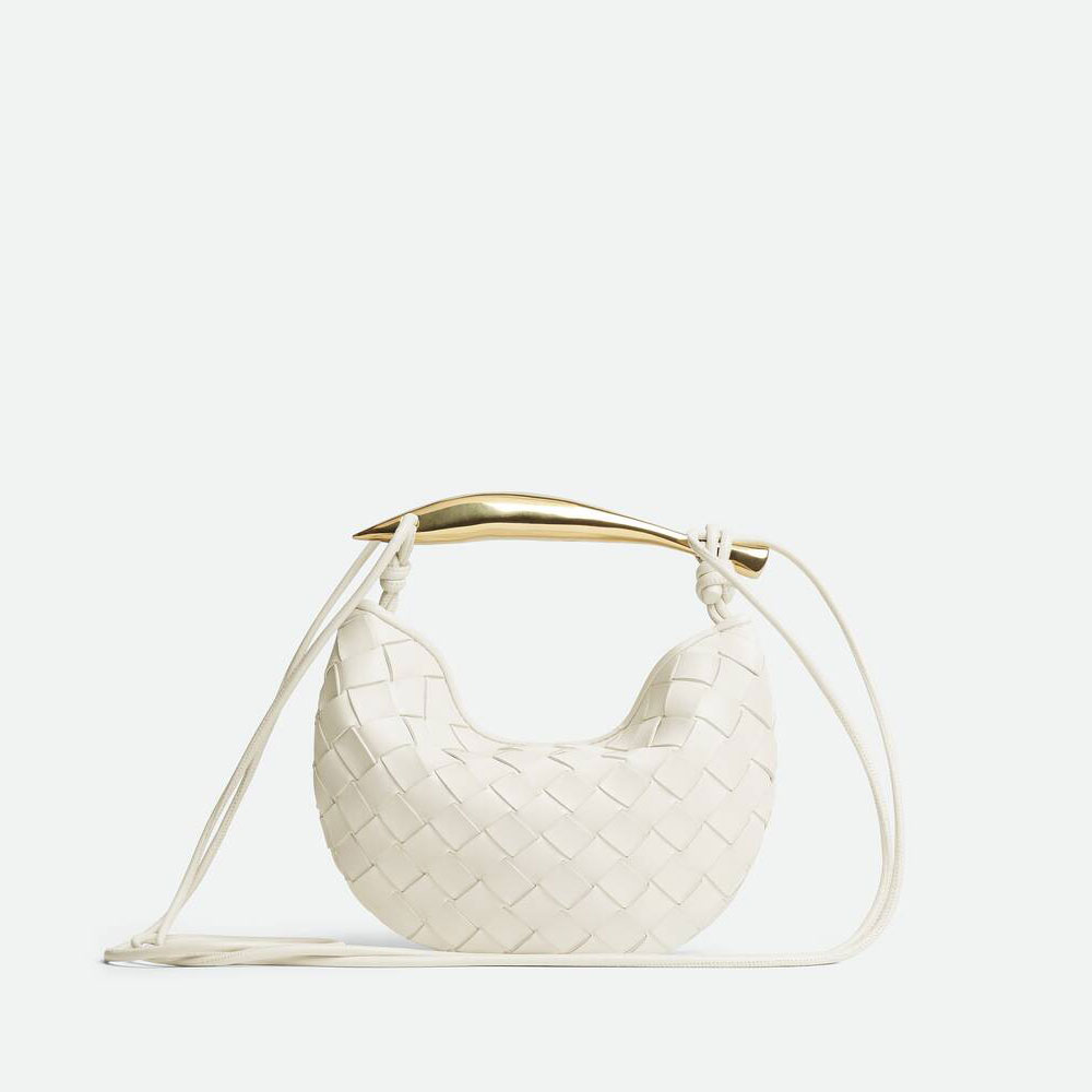 Bottega Veneta Baby Sardine in Chalk 804496 VCPP1 9104: Image 4
