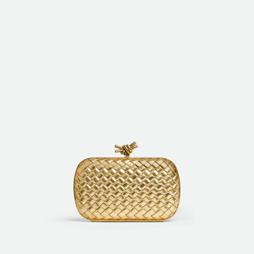 Bottega Veneta Knot in Gold 804928 V4PD1 8922: Image 1