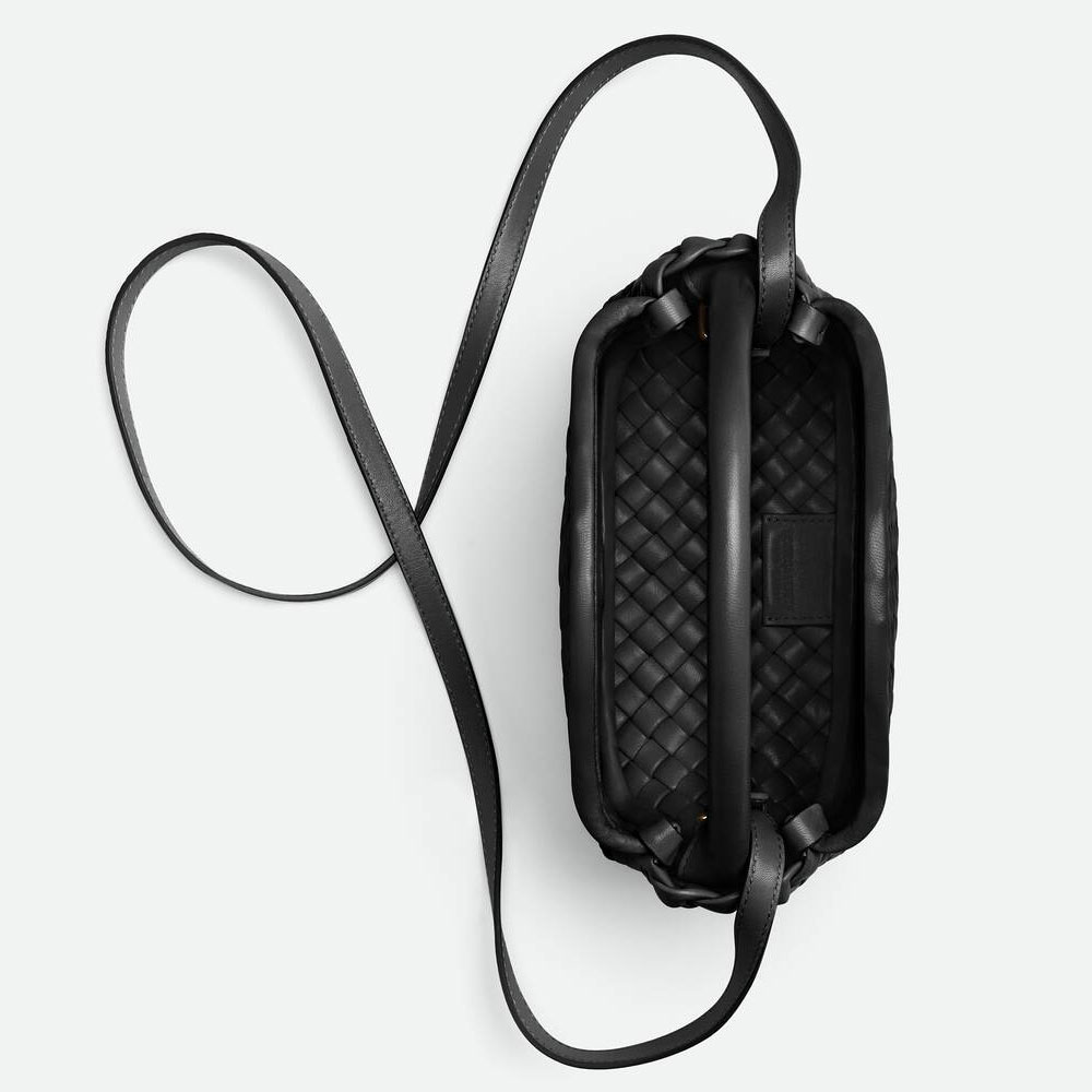 Bottega Veneta Small Cobble Top Handle in Black 805739 V3RG1 1019: Image 2