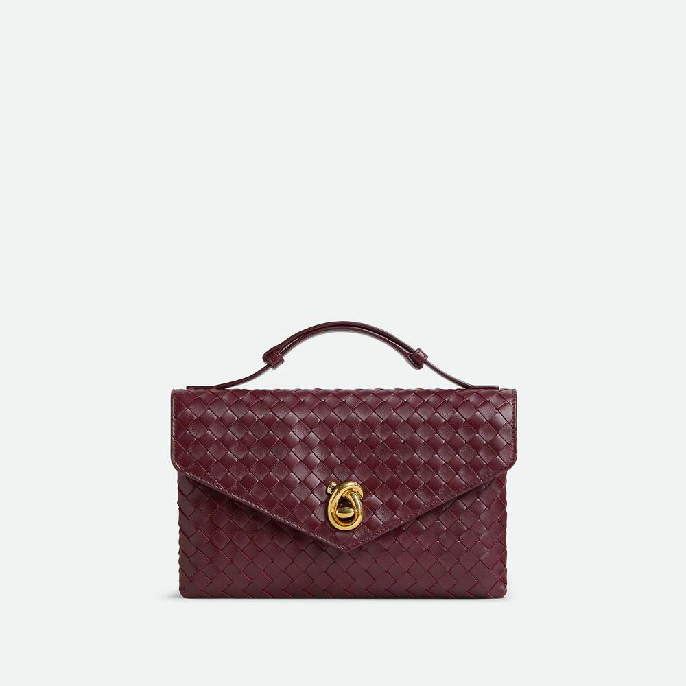 Bottega Veneta Knot Lock in Barolo 817191 V08Z0 2250: Image 1