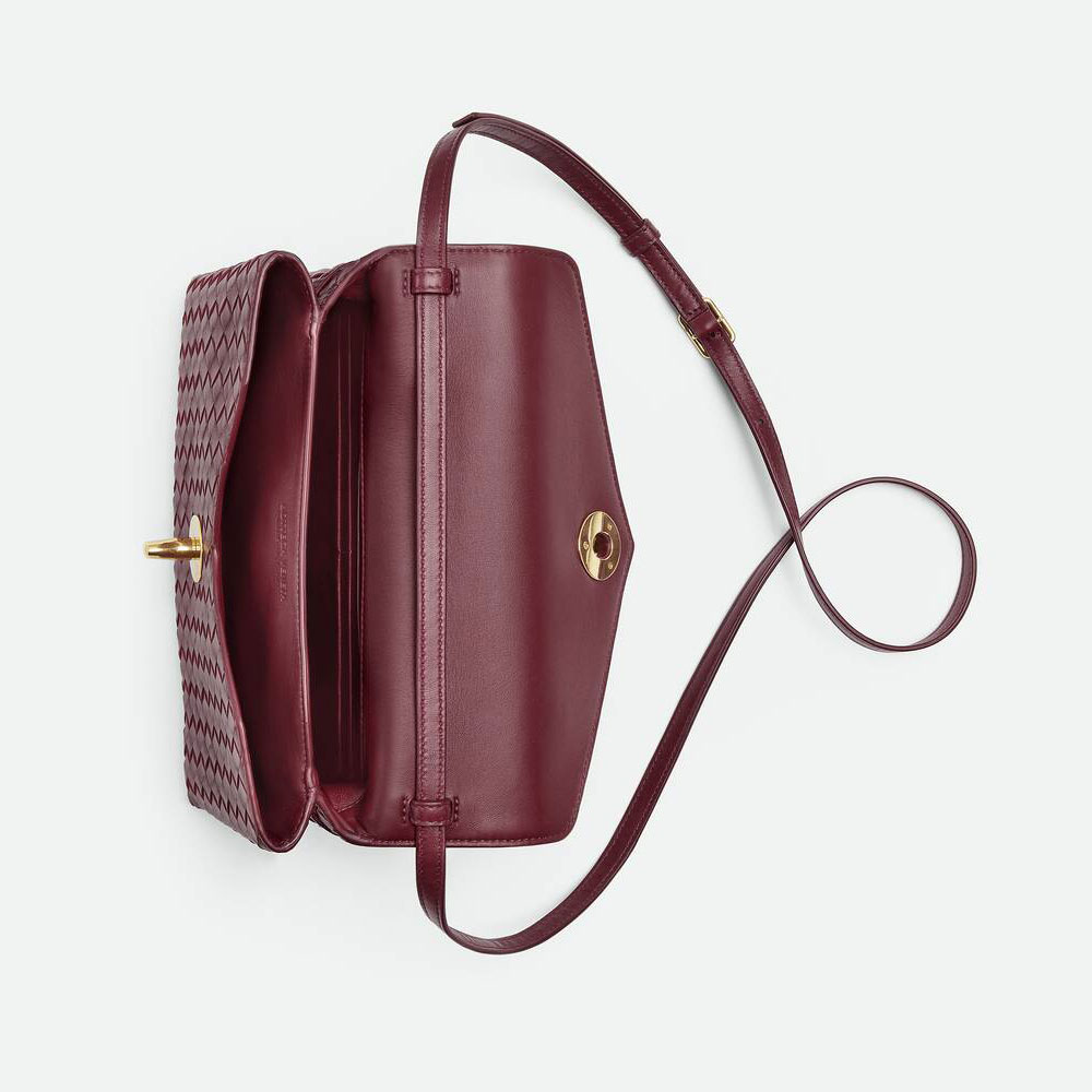 Bottega Veneta Knot Lock in Barolo 817191 V08Z0 2250: Image 2
