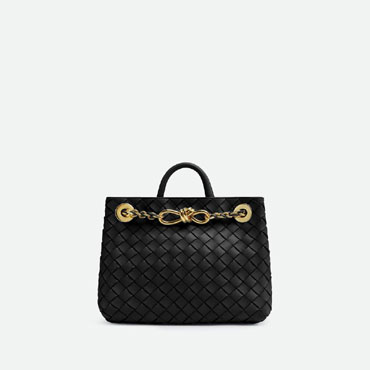 Bottega Veneta Small Andiamo Chain in Black 786008 VCPP1 1019