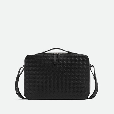 Bottega Veneta Getaway Slim Briefcase in Black 786662 V2HL1 8803