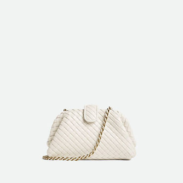 Bottega Veneta Small Lauren Bag 1980 in Chalk 804038 V4P61 9104