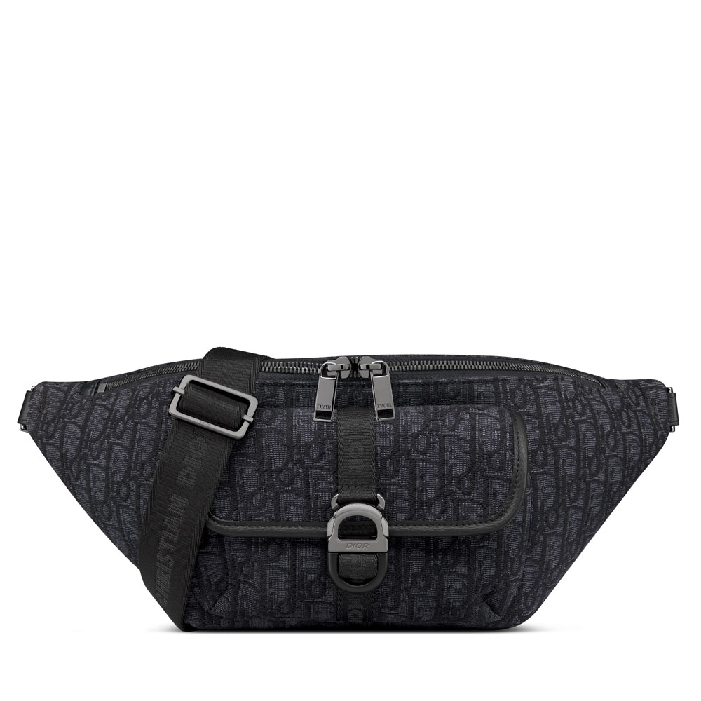 Dior 8 Belt Bag in Black 1EIBO071YKY H03E: Image 1