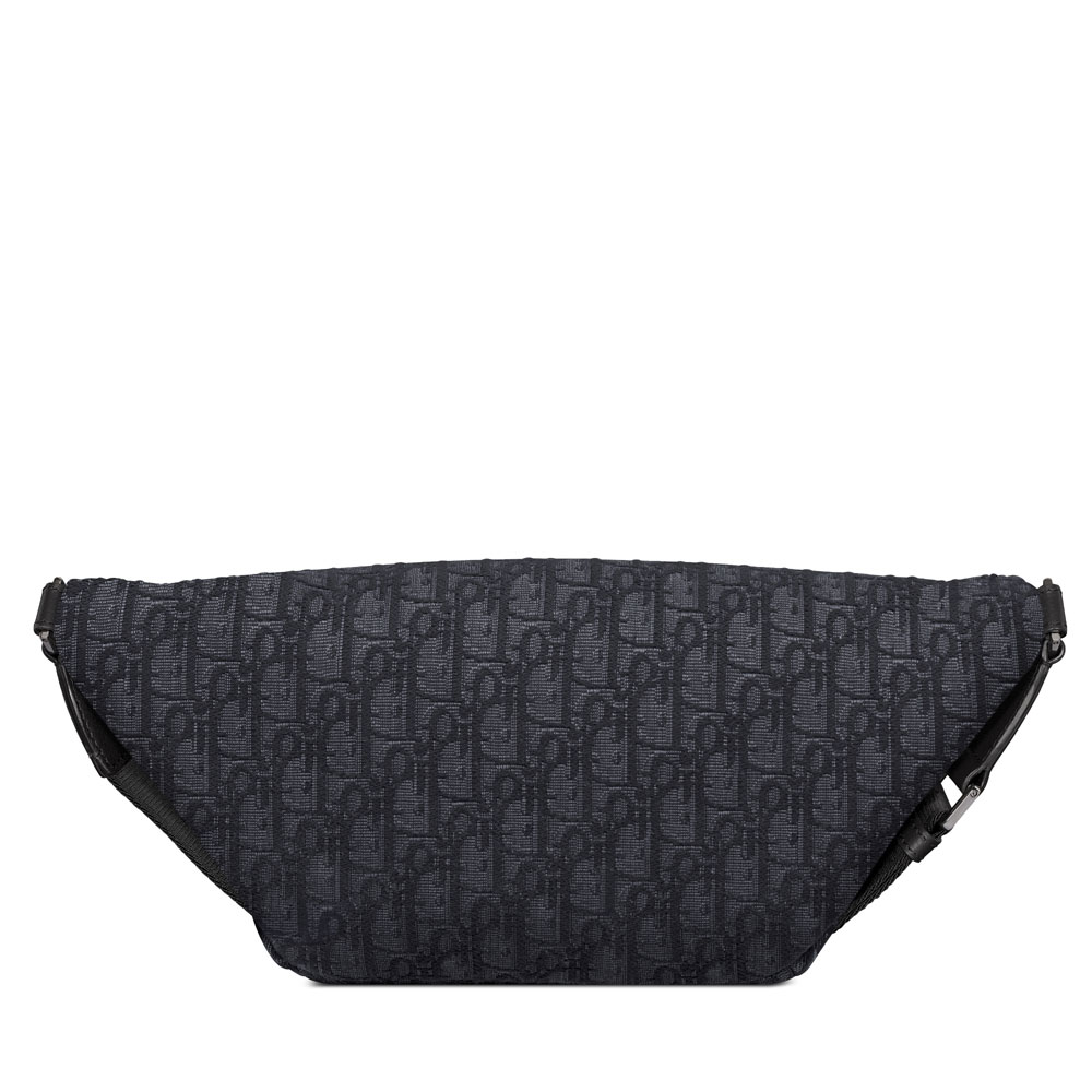 Dior 8 Belt Bag in Black 1EIBO071YKY H03E: Image 3