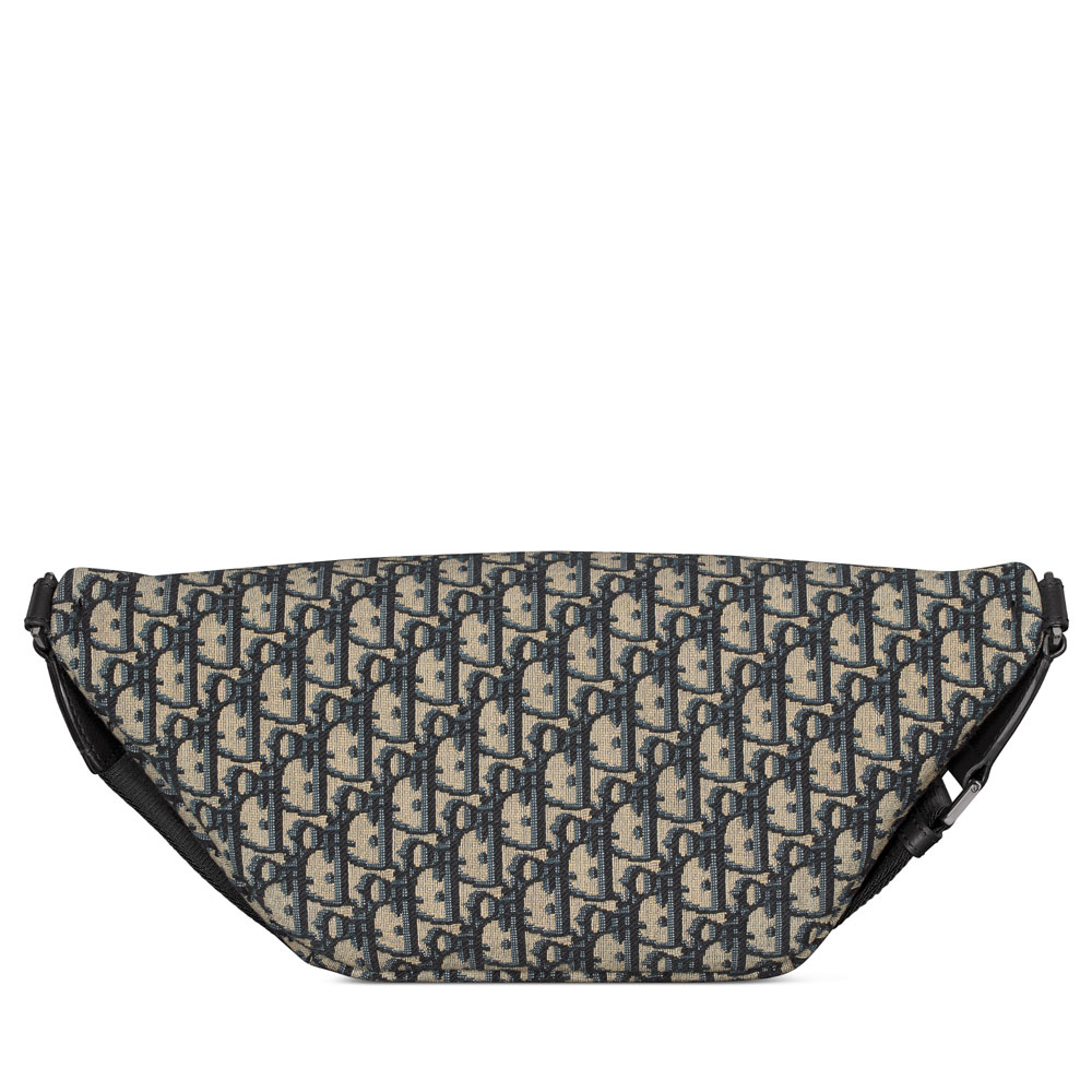Dior 8 Belt Bag in Black Beige 1EIBO071YKY H27E: Image 3