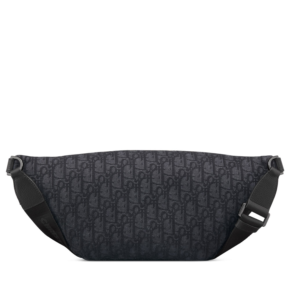 Dior and KAWS Rider 2.0 Belt Bag in Black 1ESBO077OUP H958: Image 3